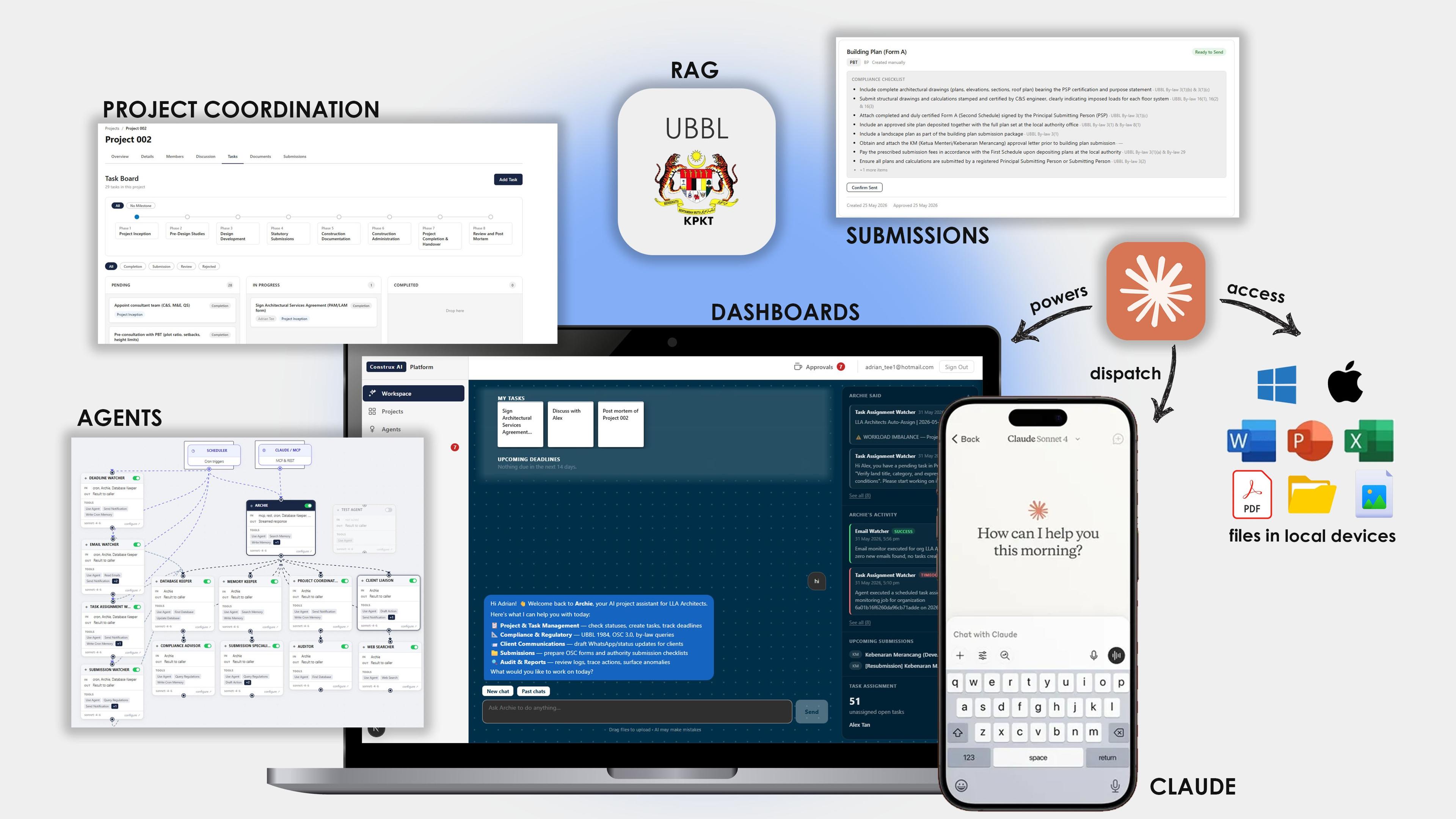 Agentic Construction Management System